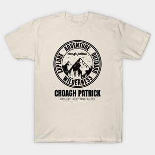 Mayo Ireland, Croagh Patrick Mountain T-Shirt